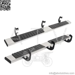 6" Running Board Fit For 19-23 Silverado/Sierra Crew Cab Nerf Bars Side Steps SS