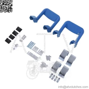 Pickup Aluminum Alloy Footboard 2 Pack #Blue