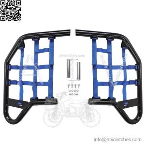 Aluminum Side Steps Nerf Bars Foot Guard Pegs For Yamaha Raptor 700 YFM700R