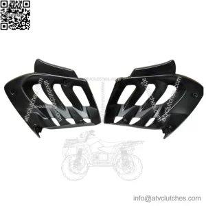 Yamaha Raptor 700 HEEL GUARDS GUARD FOOT RESTS 06-12 LEFT RIGHT