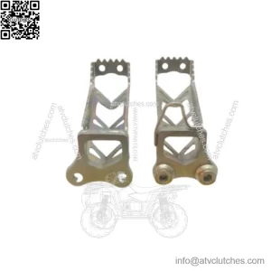 New Yamaha YFZ450R YFZ450X Foot Pegs 2009-2025 OEM 09-25 YFZ 450R Left & Right