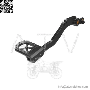 Adjustable Rear Brake Pedal Lever For Yamaha YFZ450X 2010-2011 YFZ450R 2009-2024