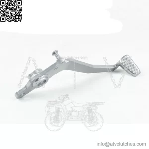 2017-2023 Kawasaki Ninja 650 Z650 Z650RS Silver Rear Foot Brake Lever Pedal