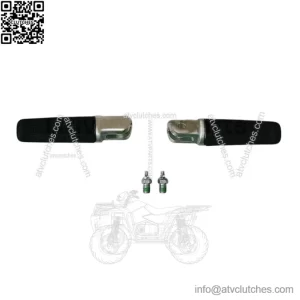 Royal Enfield GT Continental 650 Front Left & Right Footrest with Bank Angle Peg - OEM Part