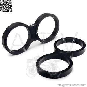 2.0 * 1.5"Billet ATV / UTV Shock Reservoir Mounting Clamps
