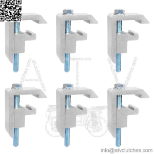 Fixed clip 4#6 pack silver
