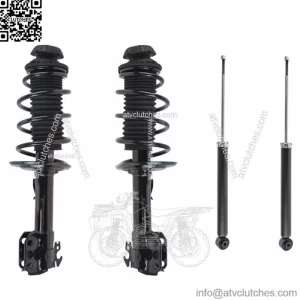 Full Set Fits TOYOTA YARIS 2 Front Complete Struts With Springs + 2 Rear Shocks