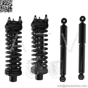 2 Complete Struts Coil Springs + 2 Rear Shock 2002-12 Jeep Liberty, 07-11 Nitro