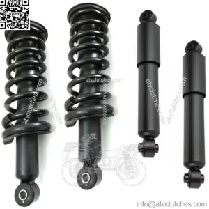 2 Front Complete Struts Springs Mounts + 2 Rear Shocks Fits 2005-2012 Xterra 2WD