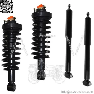 2 Front Complete Struts + 2 Rear Shocks Fit 03-11 Crown Victoria, Town Car, etc
