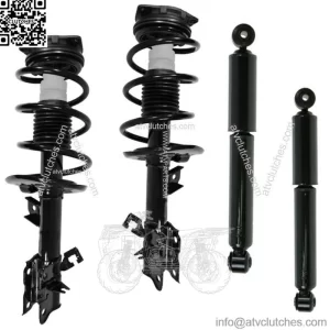 Full Set 2 Front Complete Struts + 2 Rear Shocks Fit 2008 - 2012 Nissan Rogue