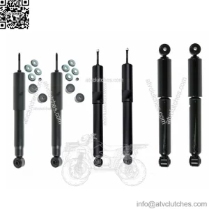 Full Set - Quad Shock System- 6 Shocks-4 Front 2 Rear- Fit Bronco, 4WD F100 F150
