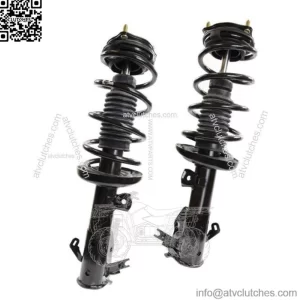 2 Front Complete Struts With Springs Fit 2013-2015 Honda Civic Sedan, Exclude Si