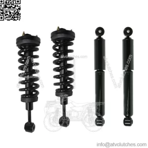 2 Front Complete Struts + 2 Rear Shocks Fit 4WD 04-08 Ford F150, 06-08 Mark LT