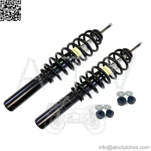 2 Front Coil-Over Shocks With Bushings Fit John Deere HPX Gator XUV620i XUV850D