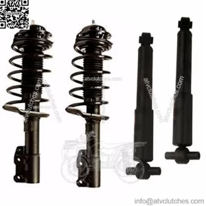 2 Complete Struts Springs Mount 2 Rear Shocks Fit Enclave Acadia Traverse Acadia