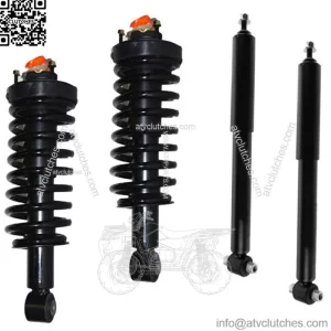 2 Front Complete Struts Springs + 2 Rear Shocks Fit 2000-2006 Toyota Tundra 4WD