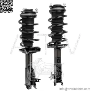 2 Front Complete Struts With Springs Mounts Fit 2006 - 2011 Honda Civic Sedan
