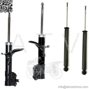 4 Suspension Struts Shocks Fit 2006 - 2010 Hyundai Accent Free
