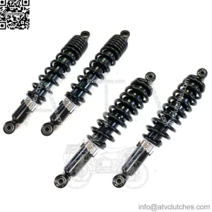 Full Set 4 Coil-Over Struts Shocks Springs Suzuki 700 King Quad; 750 King Quad
