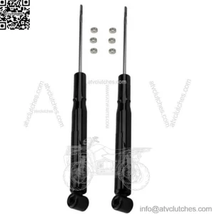 2 New Shocks Struts Rear Pair Fit Cabrio Golf Jetta D343191