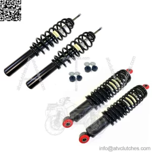 Full Set 4 Coil-Over Shock Absorbers Fit John Deere Gator HPX, HPX 615E 815E