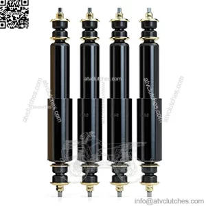 Golf Cart Shocks for EZGO TXT, Medalist & Marathon, Front Rear Shock Absorbers Kit Replace OEM 70928-G01 76418-G01, Set of 4