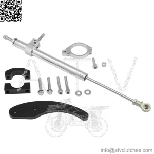Twin Power Steering Damper Kit For Harley