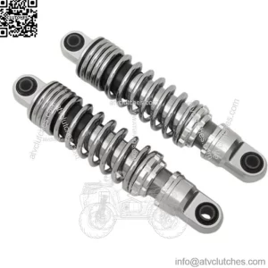 Drag Specialties 1310-1197 Chrome 11" Adjustable Height Shocks for Dyna 91-17 (For: Harley-Davidson)