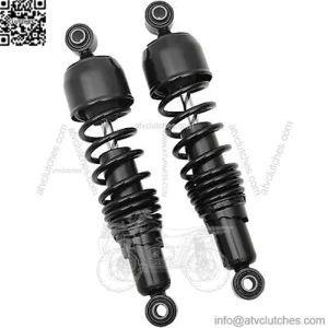 Black 11" Replacement Shocks Rear Suspension for Harley Touring 85-19 (For: Harley-Davidson)