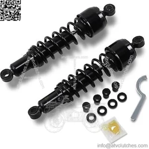 Drag Specialties Black 13" Replacement Shocks fr Harley Sportster & FXR 86-03 (For: Harley-Davidson)