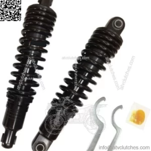 Heavy Duty Black Shocks 13" Adjustable Ride-Height Suspension Sportster 04-21 (For: Harley-Davidson)