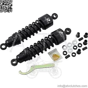 PROGRESSIVE SUSPENSION 412-4079B Black 12" 412 Shocks for 06-21 Harley Touring (For: Harley-Davidson)
