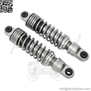 Chrome Shocks 11" Adjustable Ride-Height Rear Suspension fr Harley Touring 84-22 (For: Harley-Davidson)