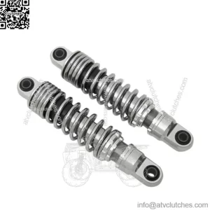 Chrome Shocks 10.5" Premium Rear Suspension for Harley Sportster 04-20 (For: Harley-Davidson)