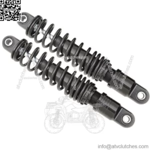 Drag Speicalties 1310-1208 Black 13" Adjustable Height Rear Suspension Shocks (For: Harley-Davidson)