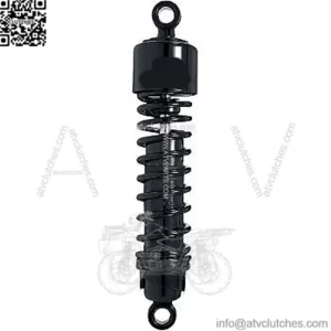PROGRESSIVE SUSPENSION 412-4080B 412 Shocks Black Heavy Duty 12" (For: Harley-Davidson)