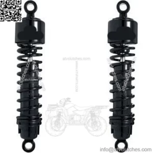 Progressive Suspension 12" Black 412 Series Shocks for Harley Sportster 04-22 (For: Harley-Davidson)