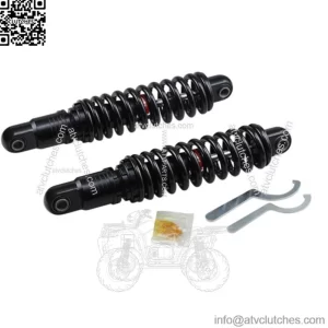 Black Heavy Duty Shocks 13" Adjustable Ride-Height Rear Suspension Dyna FXDWG (For: Harley-Davidson)