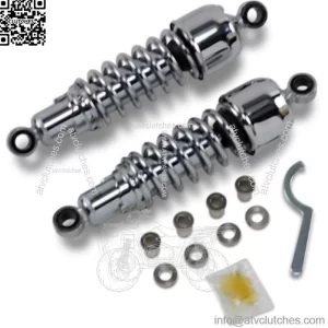 Drag Specialties Chrome 11.5" Replacement Shocks fr Harley Sportster & FXR 86-03 (For: Harley-Davidson)
