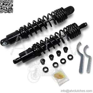 Heavy Duty Black 13" Premium Ride-Height Adjustable Shocks for Sportster 86-03 (For: Harley-Davidson)