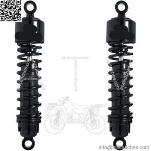 PROGRESSIVE SUSPENSION 412-4071B Black 412 Series Shock Set for Touring 06-21 (For: Harley-Davidson)