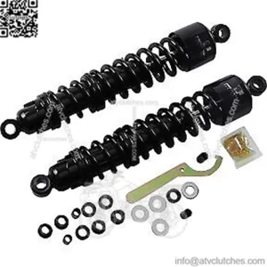 PROGRESSIVE SUSPENSION 413-4041B Black 15" Heavy Duty 413 Shocks for Sportster (For: Harley-Davidson)