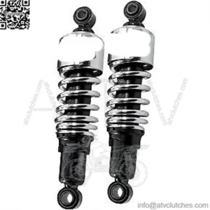 BURLY BRAND B28-1200 Chrome 10.5" Slammer Shocks for 88-03 Sportster (For: Harley-Davidson)
