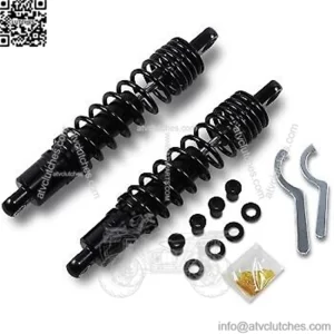 Black 13" Premium Ride-Height Adjustable Shocks for Harley Sportster 86-03 (For: Harley-Davidson)