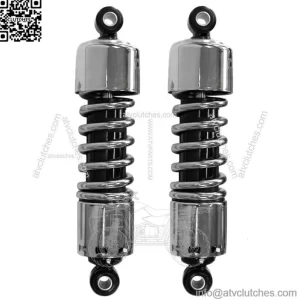 Premium Chrome 11" Shocks for Lowering Harley Sportster 79-03 XL  (For: Harley-Davidson)