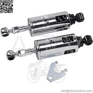 PROGRESSIVE 422-4001C Heavy-Duty Chrome 422 Series Shocks for 89-99 Softail (For: Harley-Davidson)
