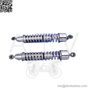 Chrome 11-3/4" Hugger Shocks for Lowering Harley Sportster 93-03 XL  (For: Harley-Davidson)