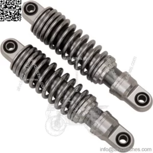 Chrome Shocks 10.5" Premium Rear Suspension fr Harley Touring 84-19 (For: Harley-Davidson)