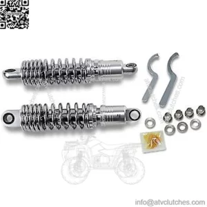 Chrome 11" Premium Ride-Height Adjustable Shocks for Harley Sportster 86-03 (For: Harley-Davidson)